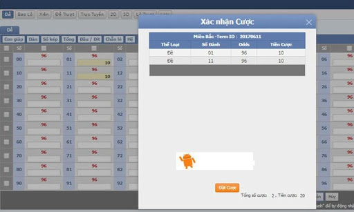 Các bước cá cược lô đề trực tuyến tại Bong88 nhanh gọn