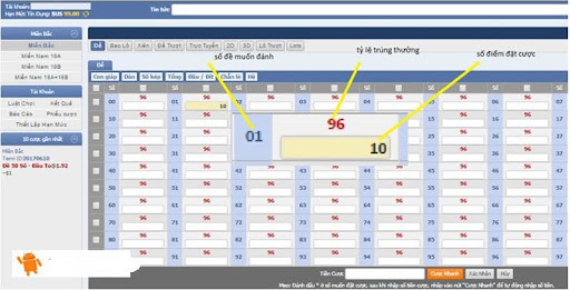 Chúng tôi cung cấp tỷ lệ trả thưởng cho lô thủ thắng cuộc cực hậu hĩnh