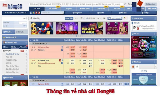 Nhà cái Bong88 chính thức ra mắt cộng đồng cá cược online vào năm 2006