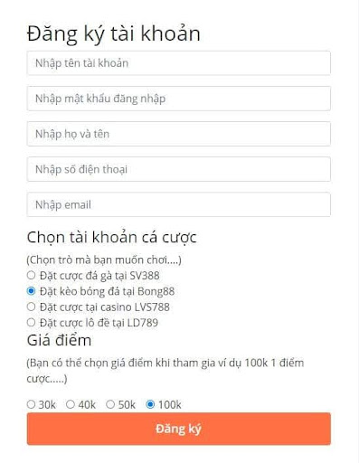 Thủ tục mở tài khoản đại lý nhà cái nhanh gọn, tối giản